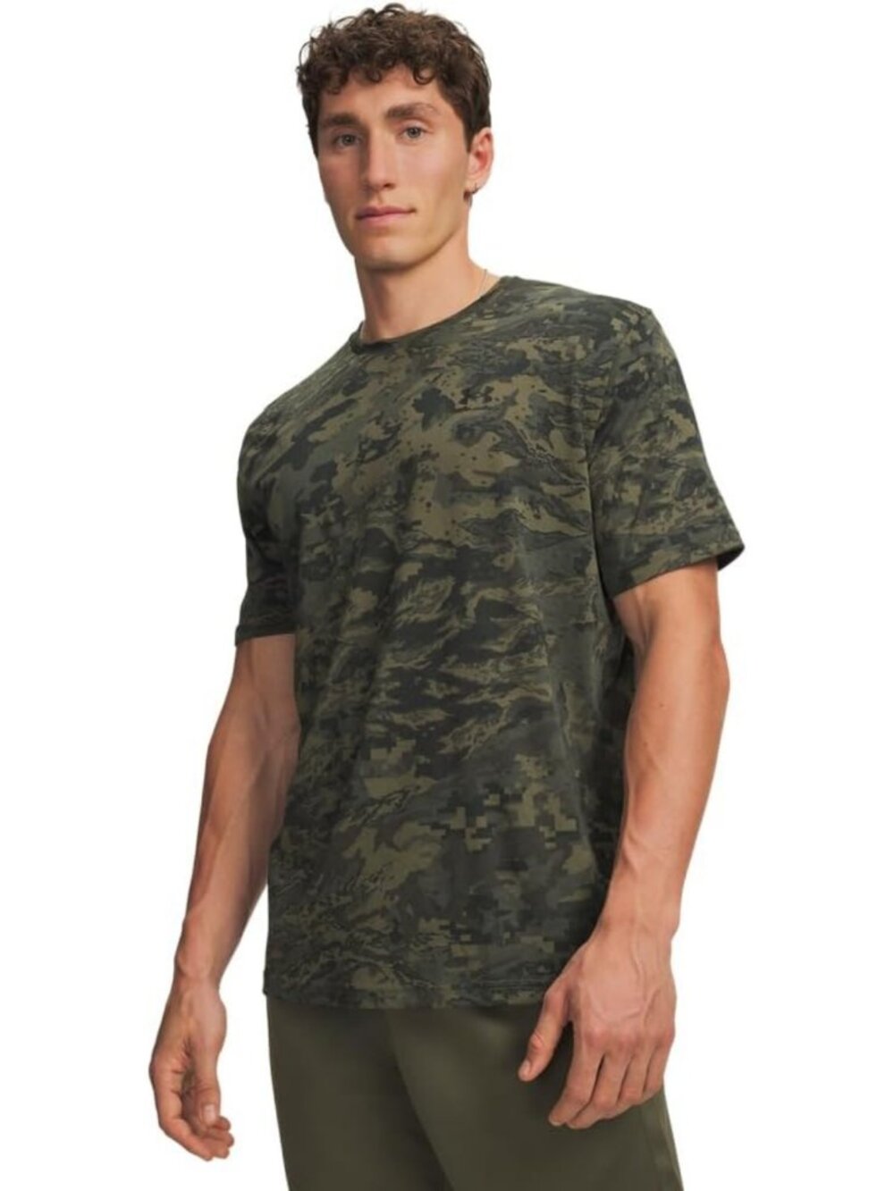 Men's Camo Short Sleeve Shirt | Lightweight, Breathable, Casual Style Top